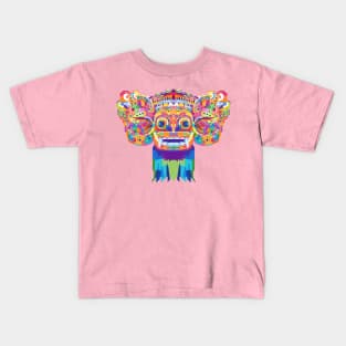 BARONG HEAD POP ART Kids T-Shirt